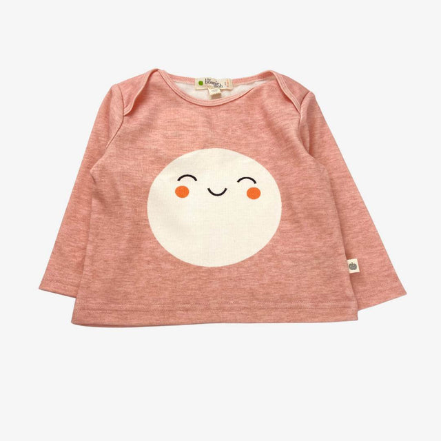 Pink Happy Face Tee