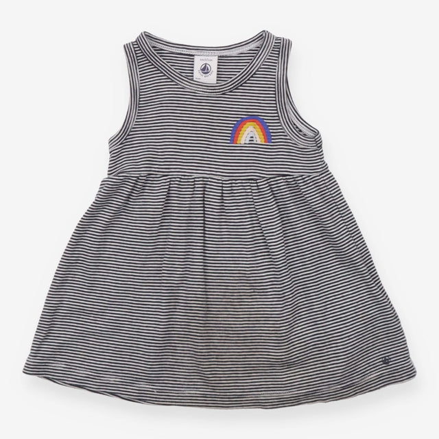 Sleeveless Dress Strip with Rainbow