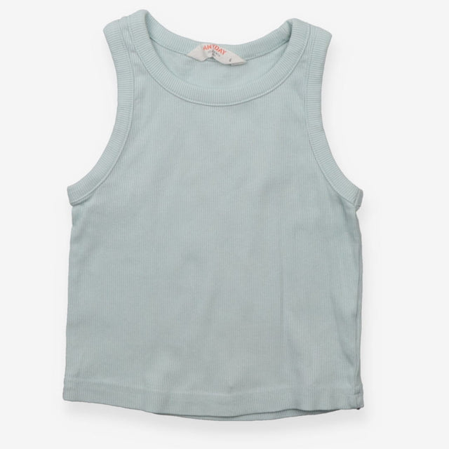 Vest ribs pale blue