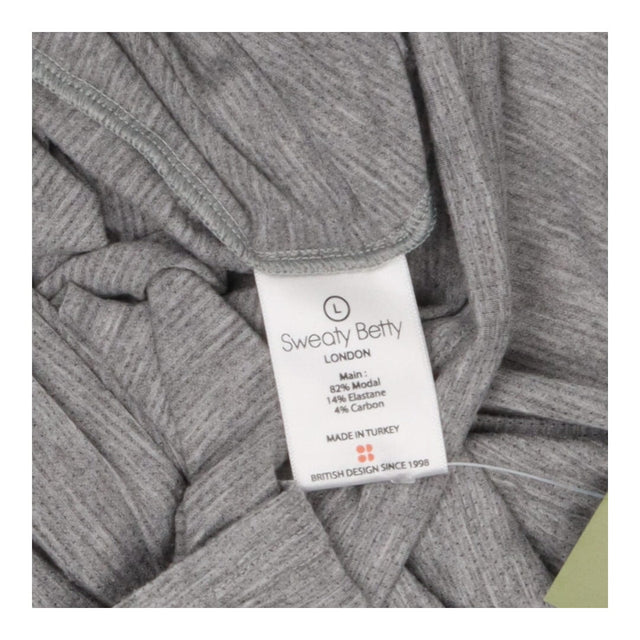 Vest grey gym racerback
