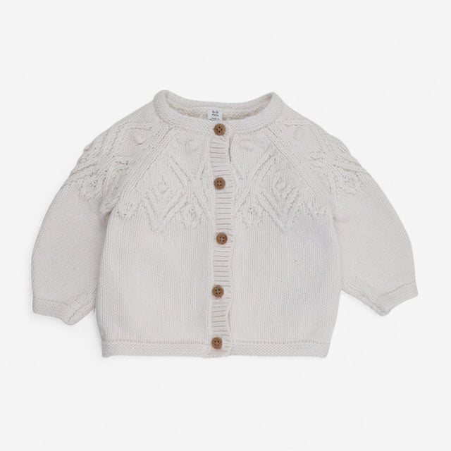 Cardigan Cream Bobble