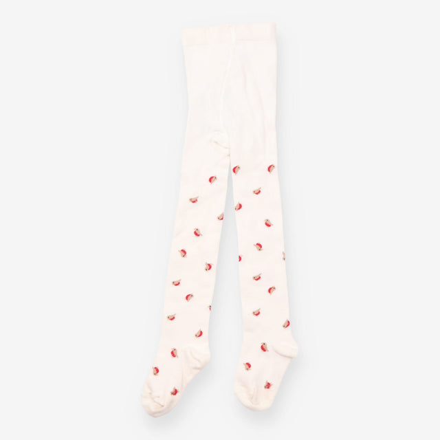 Tights White Robins