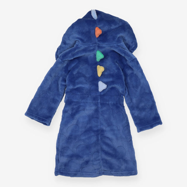 Dressing gown blue scales dino withs spikes