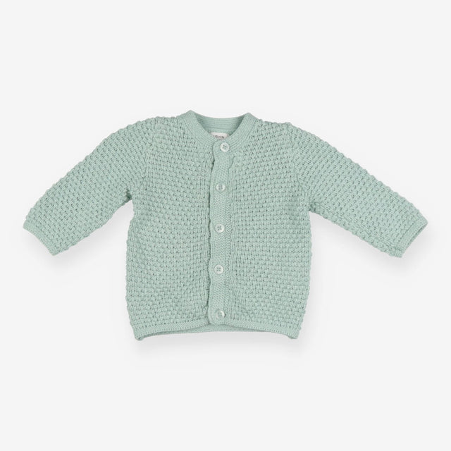 Green Knit Cardigan