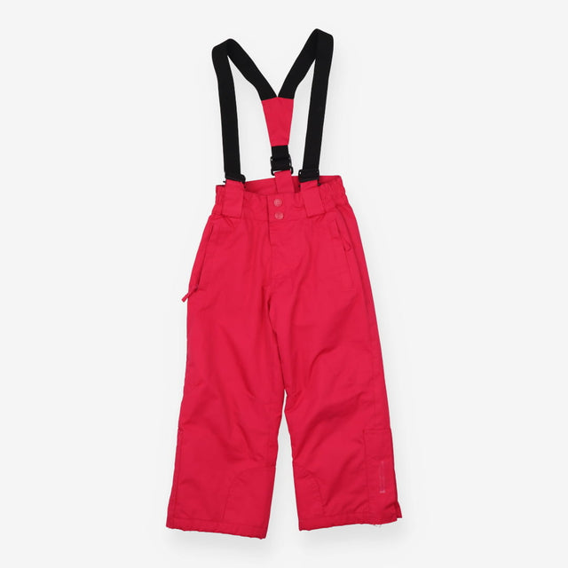 Pink salopettes