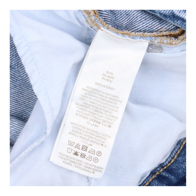 Boden Jeans Wide Leg High Waist Blue Denim