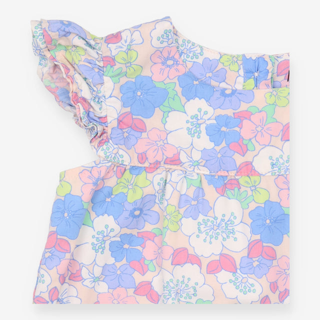 Romper Woven Floral Print