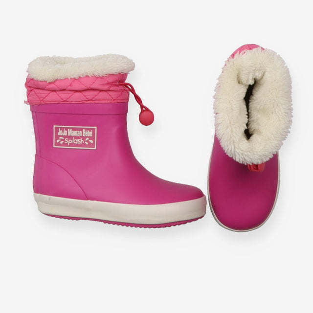 Waterproof Boots Fleece Lined Fuchsia Pink