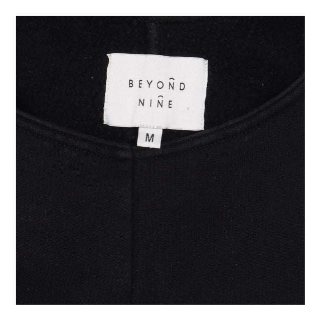 Jumpsuit Black Heavyweight Organic Cotton Tie Shou