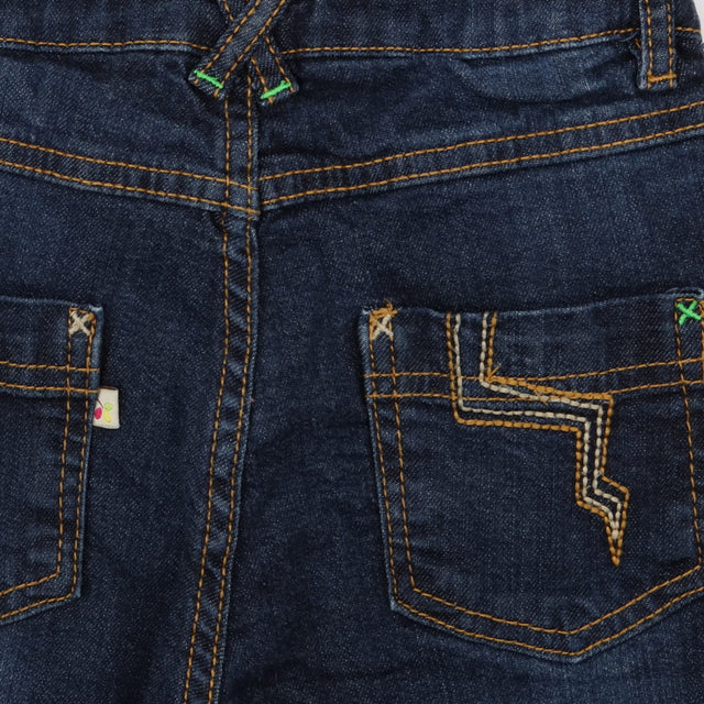 Jeans with Green and Blue Tartan Lining