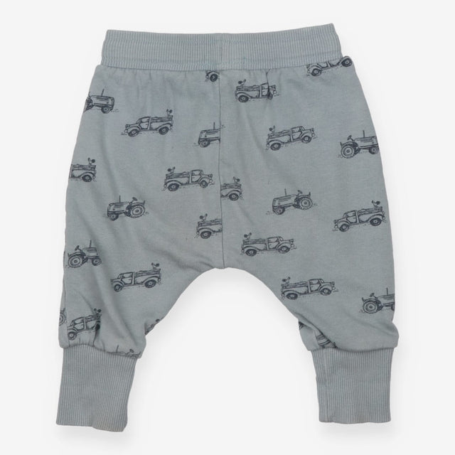 Joggers Blue Tractor Appliques