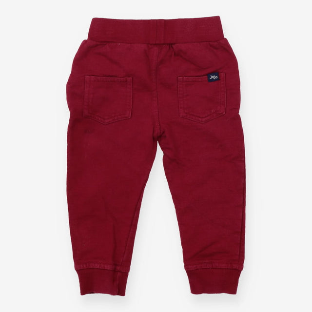 Jogger red drawstring