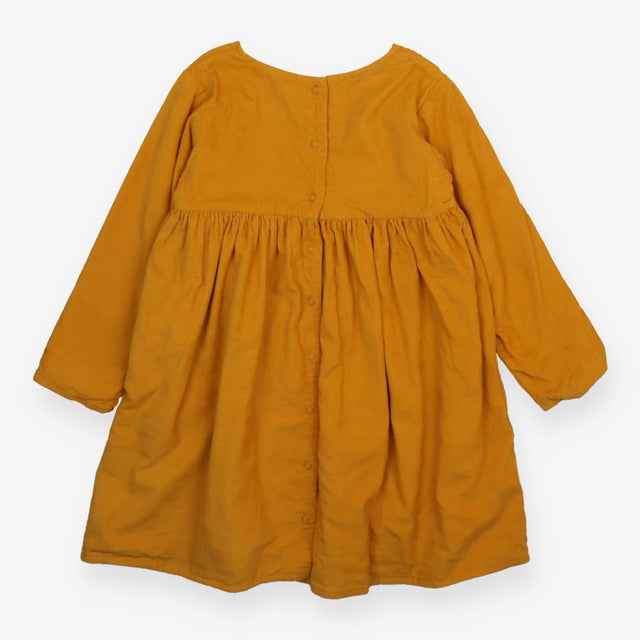 Dress yellow cord reversible brown yellow check
