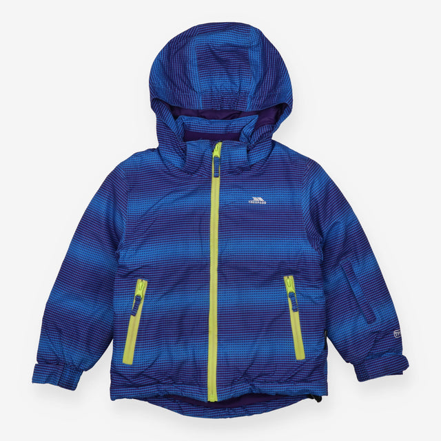 Jacket blue fleece lining