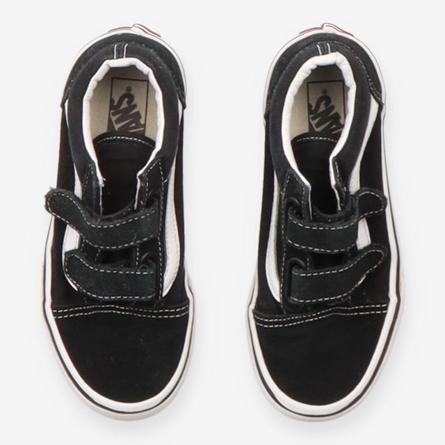 Black old Skool Vans velcro