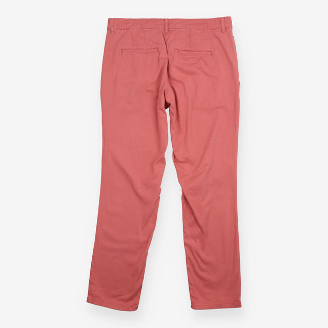 Trousers Coral Pleat Front Straight Leg Chino Styl