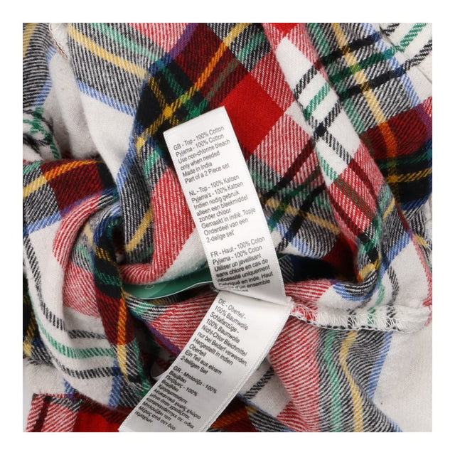 Red and White Plaid Pyjamas