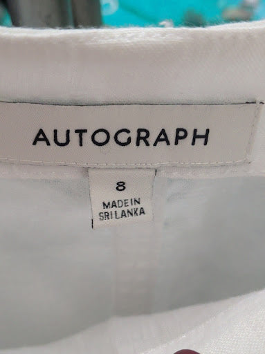 White 100% Linen Square Neck Cami Top