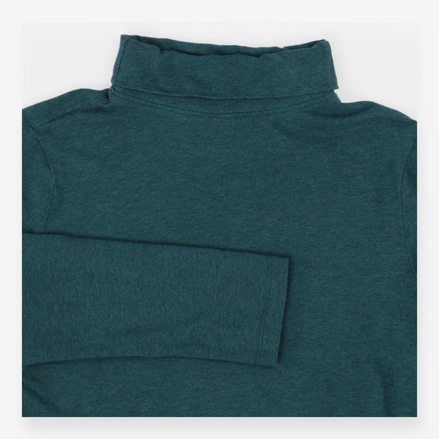 Seasalt Cornwall Landing blue marl roll neck