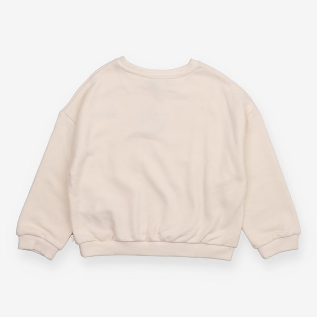 Cream "Love" Sweater