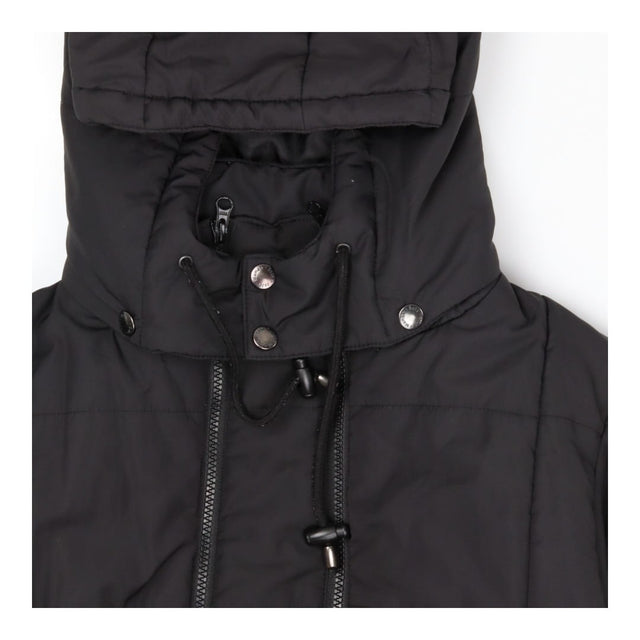 Maternity Light Puffer Coat Black