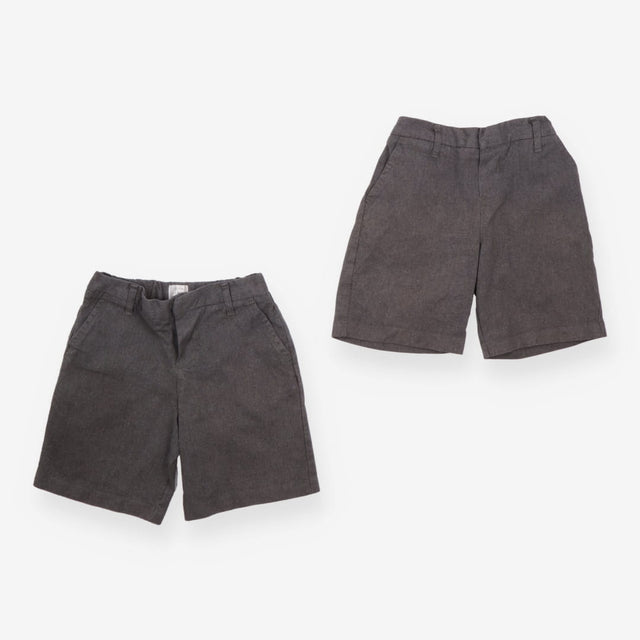 Grey school shorts 2 Pack