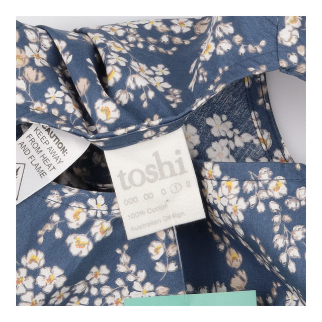 Toshi blue floral romper