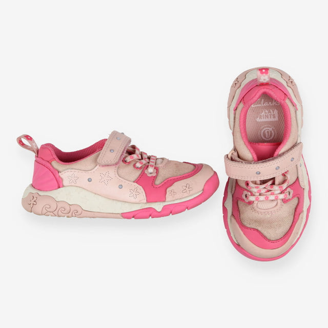 Trainers pink sparkle bright pink