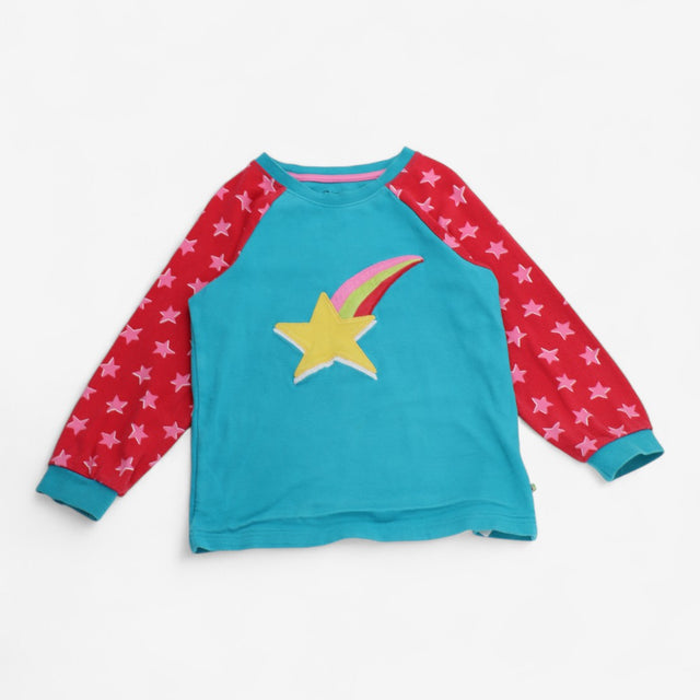 Teal and Red Shooting Star Pyjamas