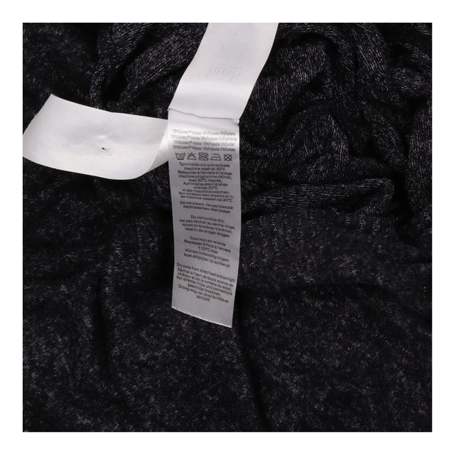 Charcoal Long Sleeve Jersey Tapered Leg Jumpsuit