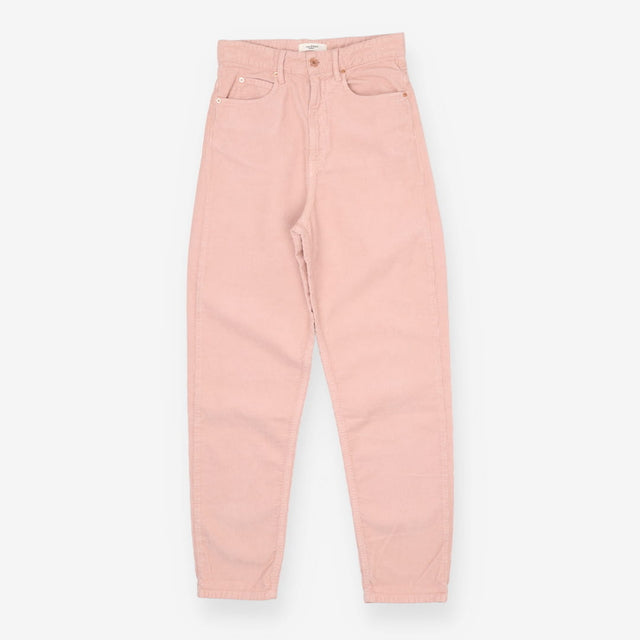 Trousers blush pink cords