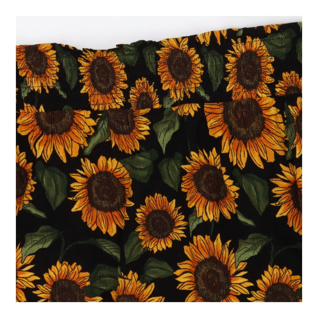 Poppy Skirt Elasticated waist Sunflower Print Size