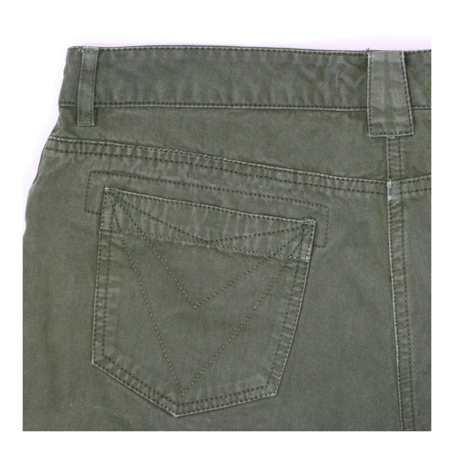 Chino Short Green Cotton