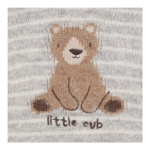 Outfit Knit Sweater Grey Little Cub