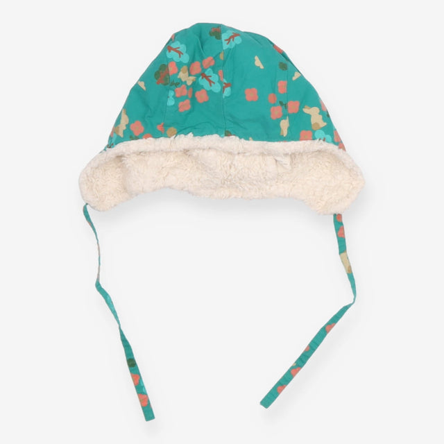 Sherpa Lined Hat Green Bunny