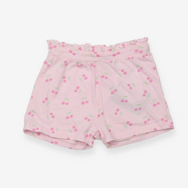 Shorts Pink with Cherries