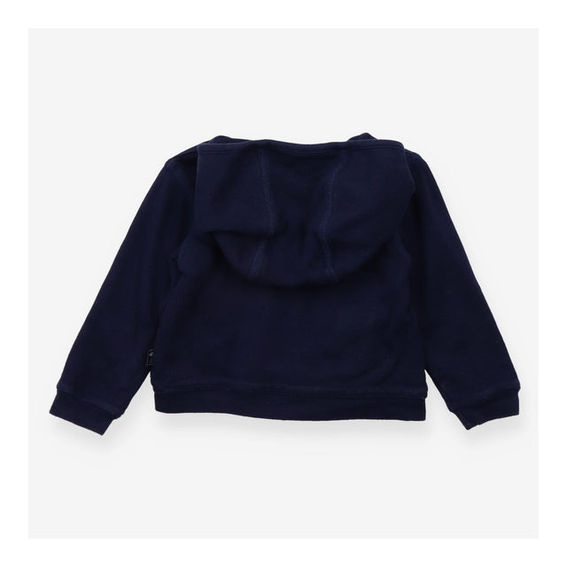 Navy fire engine reversible hoodie