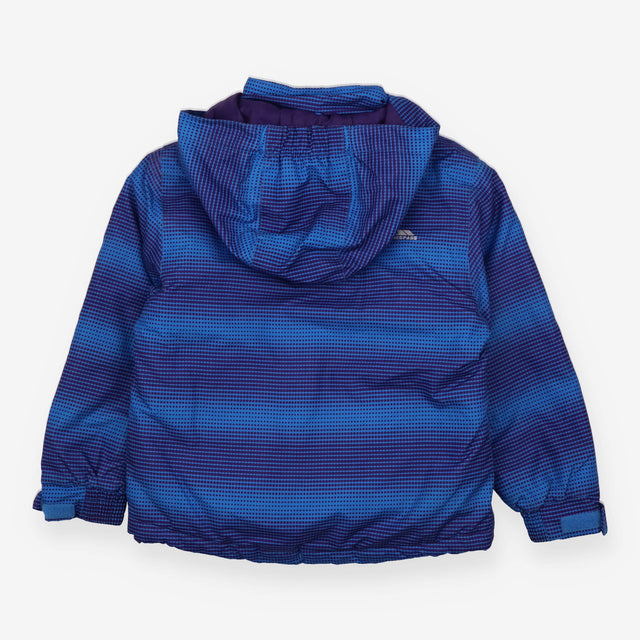 Jacket blue fleece lining