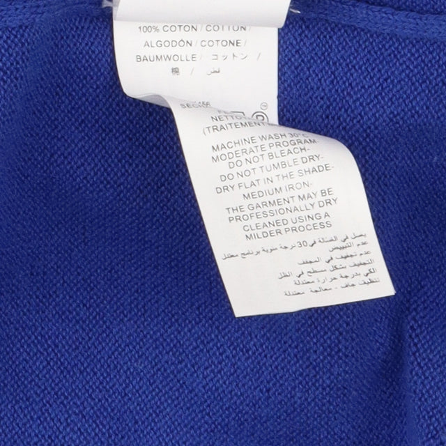 Royal blue knit cardigan