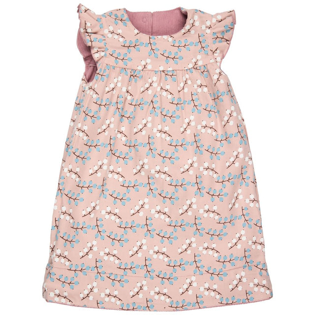 Winter Shift Dress - Reversible Pink Cord