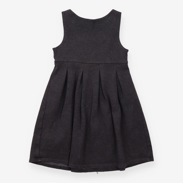 School Dress Grey Jersey