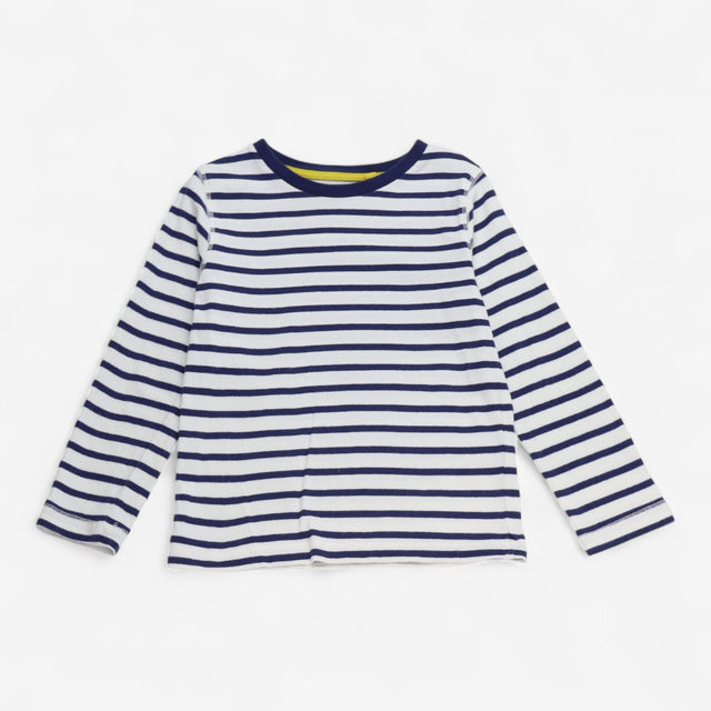 T-Shirt Long Sleeve Navy Striped