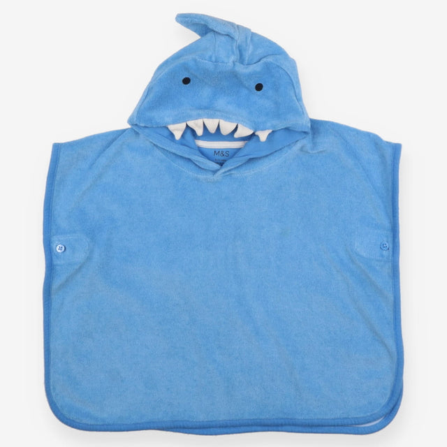 Beach Cover Up Blue Shark