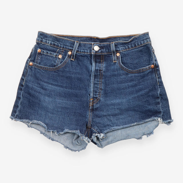 Levi's 501 Original Dark Wash Button Fly Denim Sho