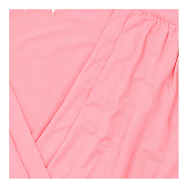 Tunic Top Coral Pink Wrap Front Stretch Maternity