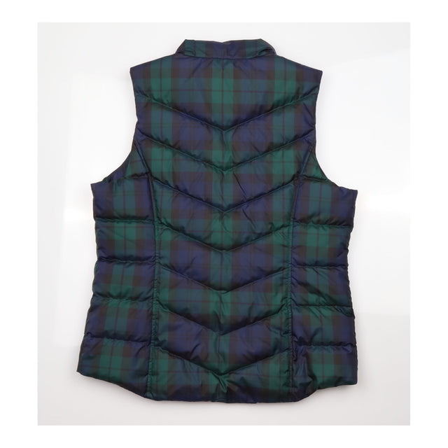 Gilet Puffer Down Filled Tartan