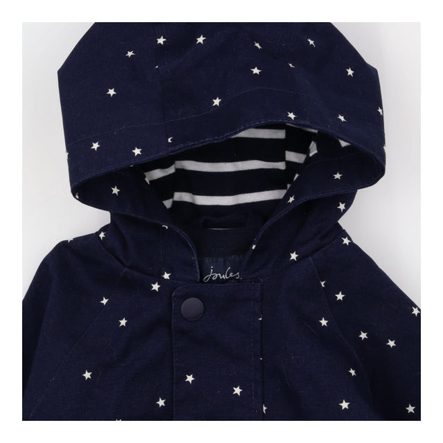 Raincoat Navy Star Fleece Lined