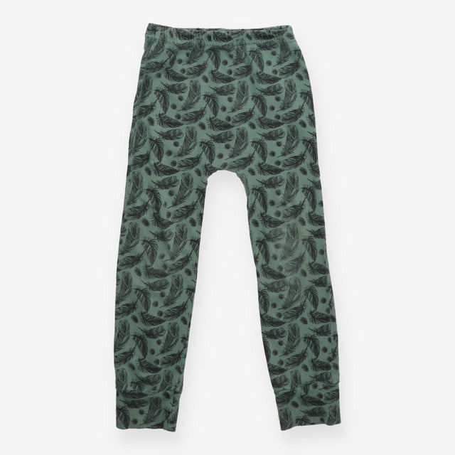 Green Leaves Leggings
