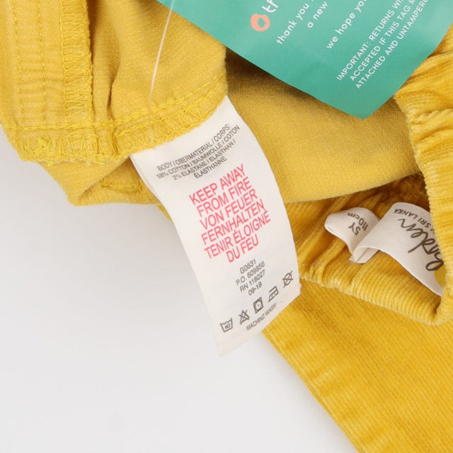 Yellow Corduroy Trousers