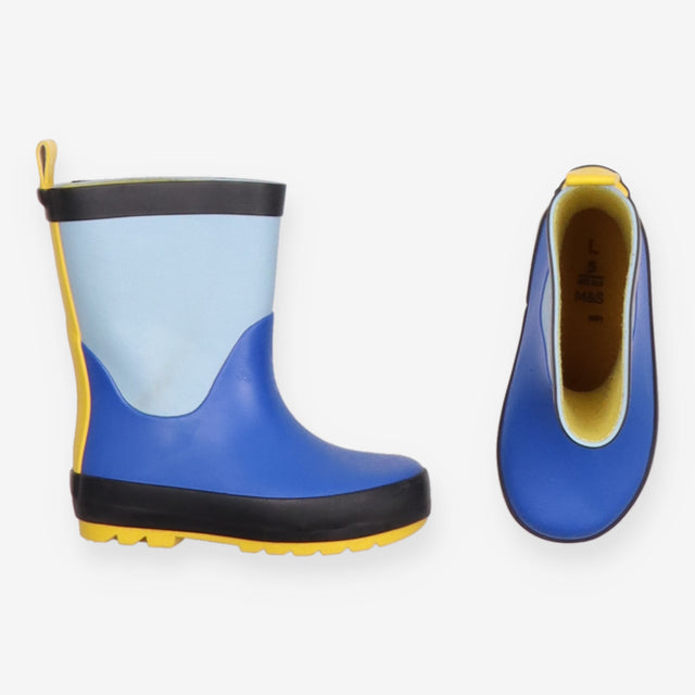 Wellies Blue and Yellow